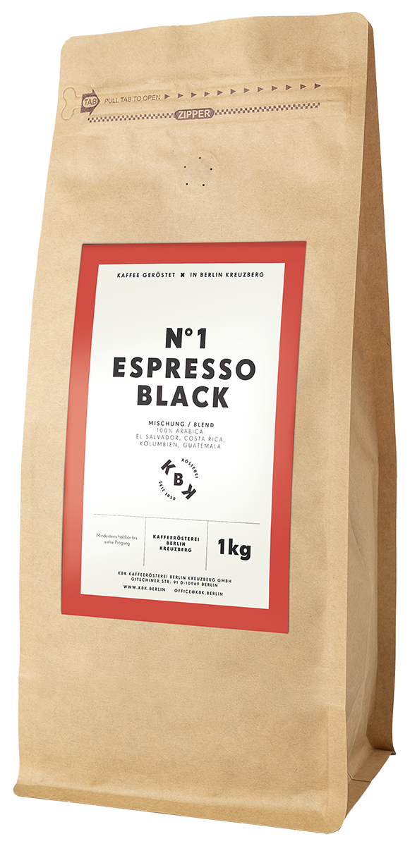 N°1_Espresso Black_Kaffeebohnen_im_Beutel
