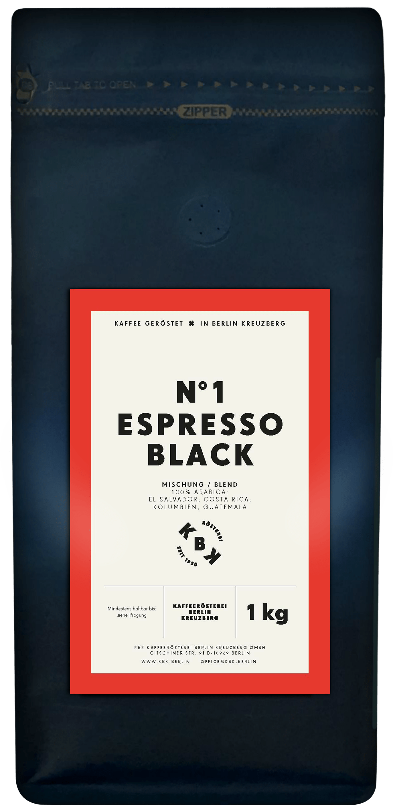 N°1 Espresso Black