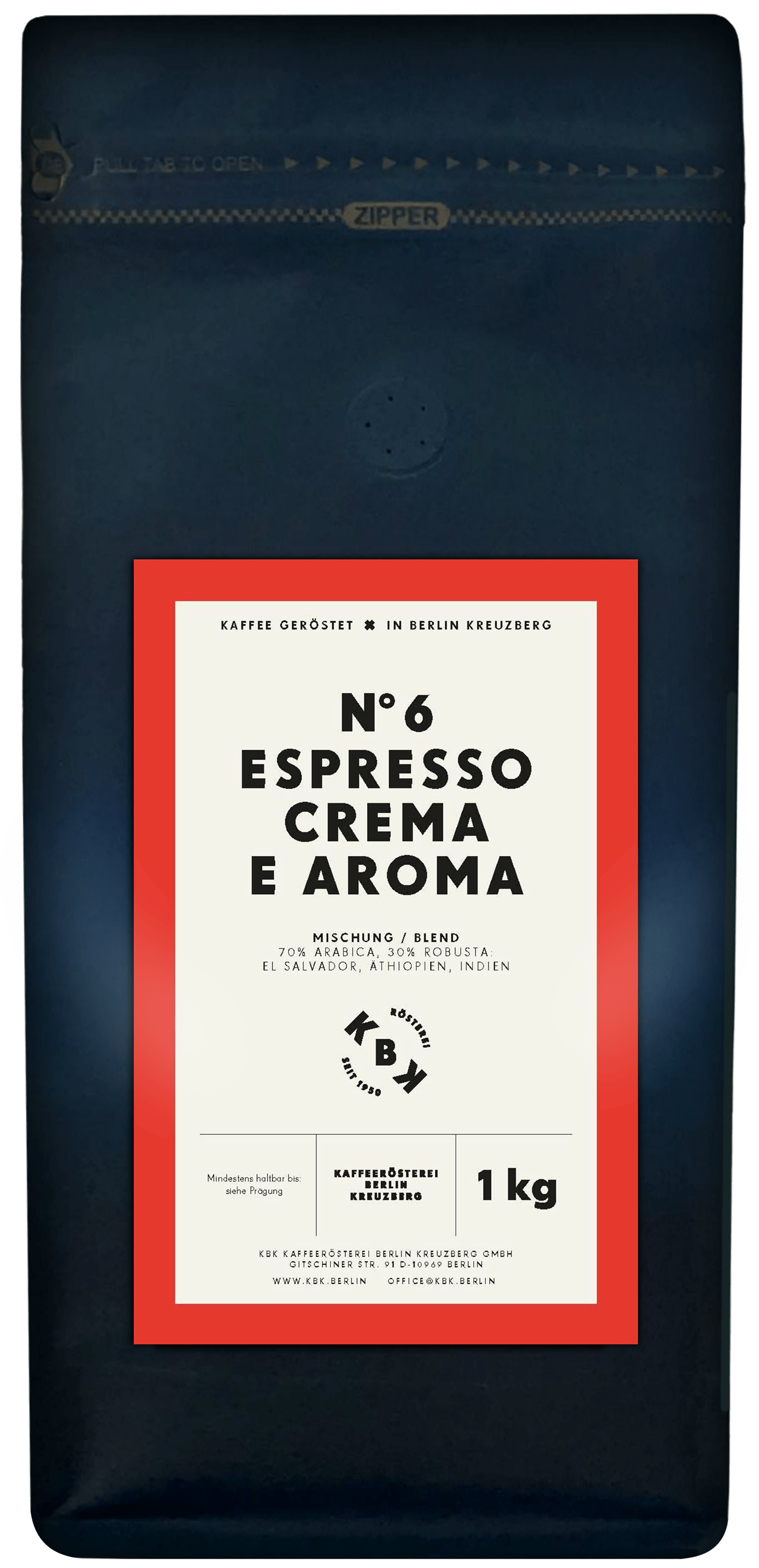 N°6 Espresso Crema e Aroma